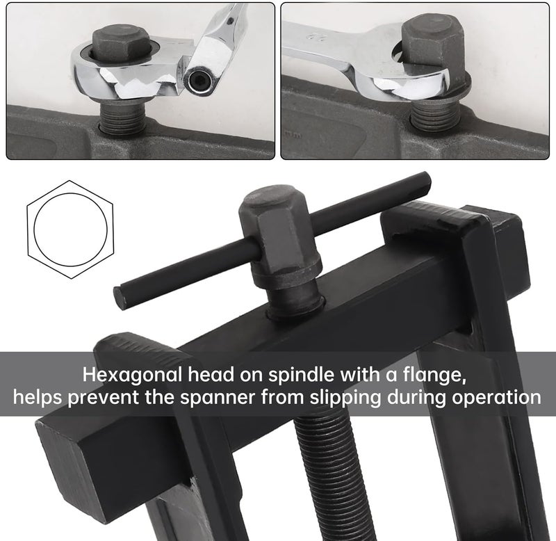 ChgImposs 10 Inch Two Claw Separate Lifting Device Pull Bearing Puller for Bearing Maintenance/Auto Car Repair, Strengthen Bearing Auto Mechanic Bearing Puller Tool - Image 3